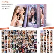 92pcs Star Total Chain 3-Inch High Definition Photo Cards, Photocard, Photo Cards, Arirang, Bts21 Accessories, Bangtan, Photo Card, Photocard - Multicolor - View 2