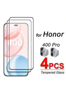 Compatible With Honor Magic 7 Lite /Magic 7 Pro/Magic 7 /Magic 8 Lite /Magic 8/Magic 8pro /Magic V5/Magic Compatible With Honor 400 PRO Honor 200 /200 Pro Curved Tempered Glass Screen Protector Silk Print High Definition Camera Lens Protector Anti-Scratch Tempered Glass Film Anti-Fingerprint Camera Protector Tempered Glass Screen Film 3D High Definition Camera Lens Protector Pad Rear Camera Protector - Clear - View 17