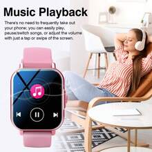 Smart Watch, Wireless Call/Dialing, Multi-Sport Modes, Unisex, Sports Watch, Customizable Wallpaper, Compatible With IPhone/Android - Multicolor - View 2