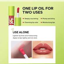 beauty glazed Set 2pcs Lip Gloss & Lip Liner - Formula Riasan Bibir Gradien untuk Bibir Penuh, Lip Gloss Mengkilap Seperti Kaca untuk Efek Bervolume, Kombinasi Bibir Populer untuk Tampilan Sehari-hari dan Pesta - B330#A1+B129#107 - View 6