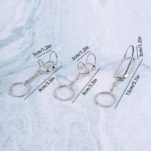 1pc Lighter Protective Case Bikini Underwear Bra Shaped Keychain Smoking Accessory, Suitable For BIC J6 Full Size Lighter - Fashionable Durable Lighter Shell Cover, Novel Bikini Design Lighter Holder Keychain, Zinc Alloy Anti-Drip Lighter Stand, Portable Bag Hanging Ornament With Keychain, Suitable For Daily Outdoor Use - Multiple Styles - View 9