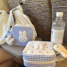 1個 2026新款 Miffy 收納袋，輕巧便攜，可愛且超實用，適合日常使用，可用於存放小物品，可愛的收納袋可送給朋友和家人，小禮物，小驚喜（隨機款式） - 彩色 - 查看 2