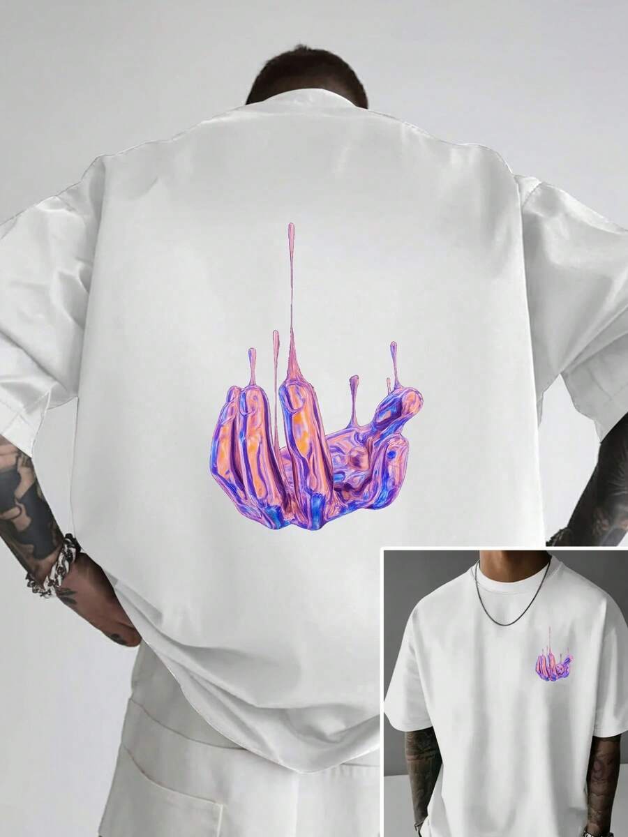 Men T-Shirts - White - View 1