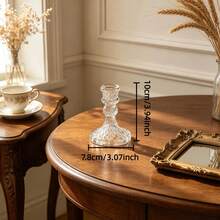 1/4pcs Nordic Style Spiral Tapered Candles, 0.86*9.84 Inches, 4 Colors Available, Suitable For Home Decor, Wedding Arrangement, Excellent Gift Choice, Tabletop Decoration, Gift For Women - Multiple Styles - View 12