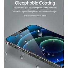 4pcs Screen Protector, Anti-Scratch Tempered Glass Film, Compatible With IPhone 6/7/8/XR/X/XS/11/12/13/14/15/16/17/Pro/Pro Max/Max/Plus/Mini/Air - Clear - View 5