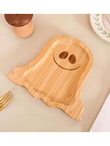 1 Set Halloween Tray, Cute Ghost Design, Home Desktop Decor, Suitable For Halloween Party Storage, Home Storage, Multi-Functional Storage Box For Organizing Small Items, Holiday Tabletop Accessories, Durable Small Item Tray, Halloween Small Decor, Halloween Gift - Multicolor - View 11