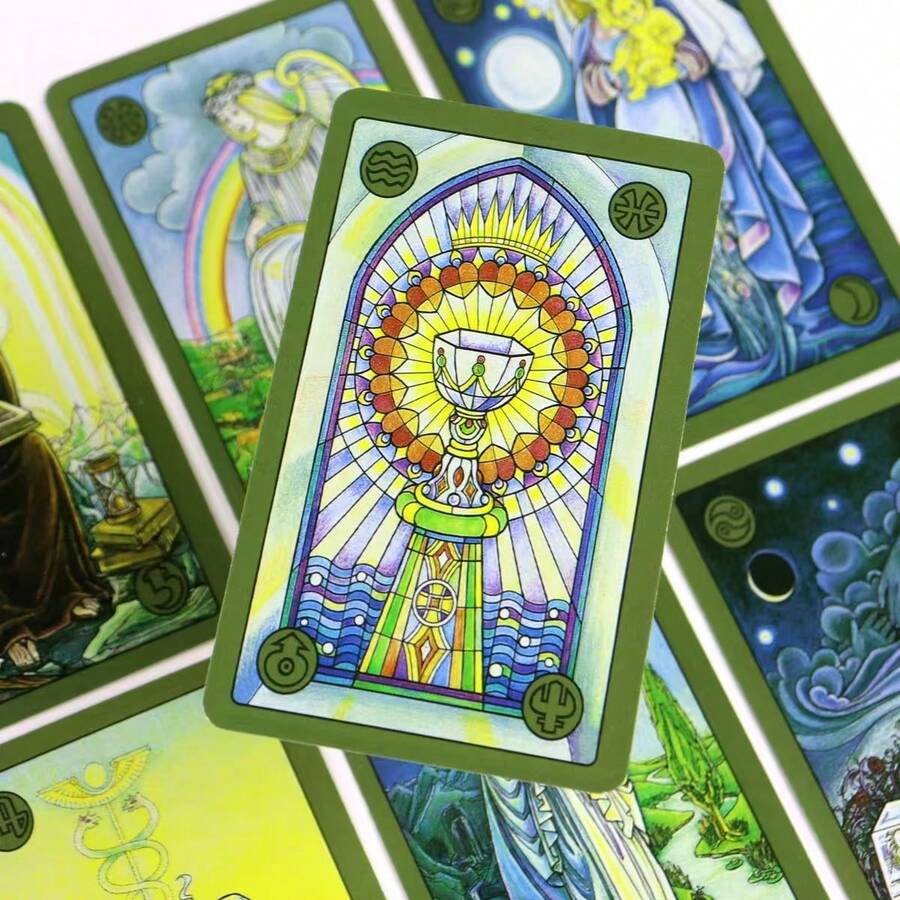 Symbolon The Deck Of Remembrance Exquisite Mystical Tools, Suitable For Beginners - Royal Blue - View 1