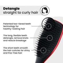 Tangle Teezer Detangling Hairbrush Mini The Devil Wears Prada - Red - View 5