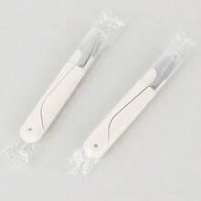 U-Shaped Round Head Spring Sewing Hand-Made Small Scissors Household Portable Stainless Steel Thread Repair Scissors - A - View 8