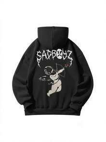 Men Hoodies - Black - View 4