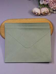 10/30/50pcs Mouse Green Envelopes Invitation Cards Suitable For Festival Greeting Cards, Wedding, Graduation Season, Back To School, Birthday Invitations - Green Invitation - View 6