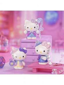 Officially Licensed Sanrio Astrology Series Desktop Ornament, Hello Kitty Character Design, Collectible Figurine, Premium Detailed Craftsmanship, Home, Office & Desktop Decoration, Perfect For Birthday, Christmas, Holiday - Multicolor - View 6