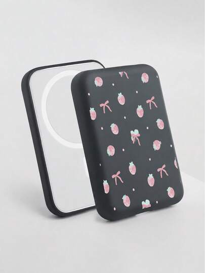 Étui de protection de batterie MagSafe en TPU mat doux, compatible, protection complète, conception anti-chute, toucher délicat, compatible avec manchon de protection de câble de chargeur sans fil, manchon de protection de chargeur