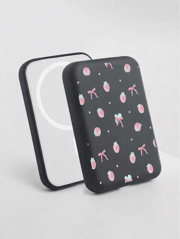 TPU Soft Matte MagSafe Battery Protective Case, Compatible, Full Coverage Protection, Anti-Drop Design, Delicate Touch, Compatible With Wireless Charger Cable Protective Sleeve, Charger Protective Sleeve