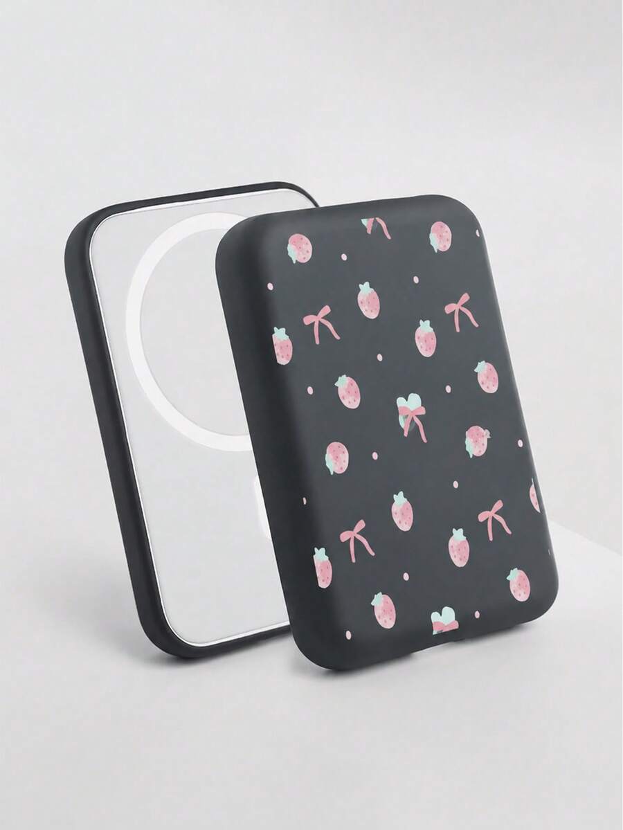 TPU Soft Matte MagSafe Battery Protective Case, Compatible, Full Coverage Protection, Anti-Drop Design, Delicate Touch, Compatible With Wireless Charger Cable Protective Sleeve, Charger Protective Sleeve