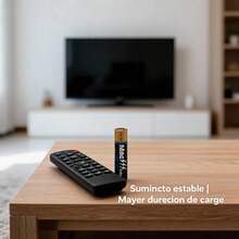 Minimalist Wood-Style Multi-Plug Power Strip For Living Room And Office - Black - View 4