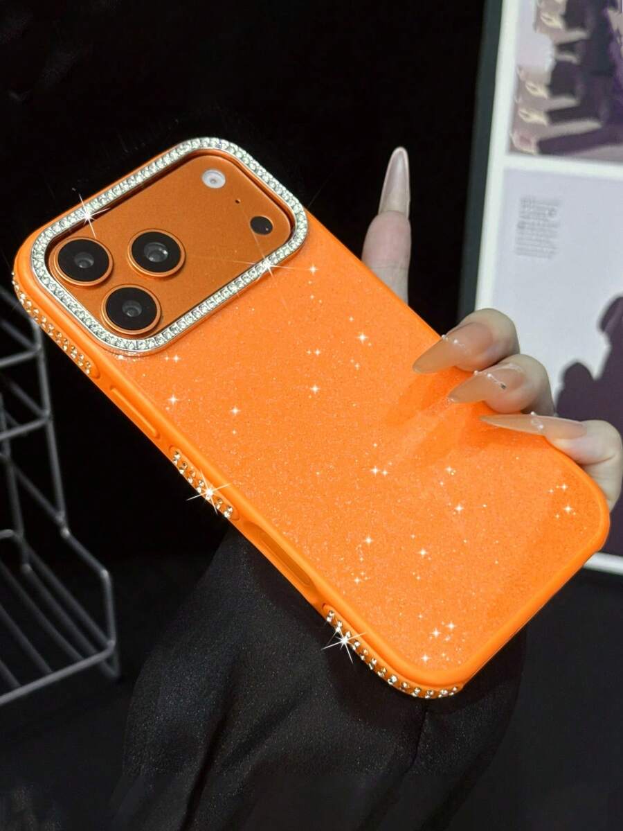 New Luxury Blingbling Glitter Rhinestone PC Phone Case Compatible With IPhone 18 Pro Max 18 Pro 17 Pro Max 17 Pro 17 16 Pro Max 16 Pro 16 15 Pro Max 15 Pro 15 16 Plus 14 Pro Max 14 Pro 14 13 Pro Max 13 Pro 13 12 Pro Max 12 Pro 12 11 Pro Max 11 Camera Shockproof Protection Cover