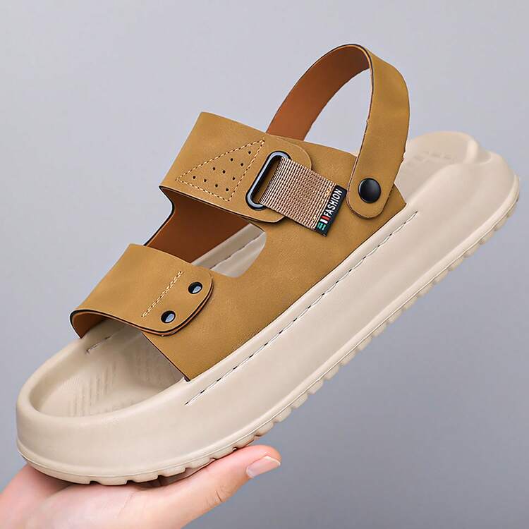 Men Clogs - Sarı - Görünüm 2