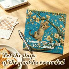 2027 New Calendar, Warm Style Calendar, Owl 1, Birthday, Anniversary Memo, Can Be Placed On Desk Or Hung On Wall, Birthday, New Year Gift For Girls, Back To School Gift - LX-205 - View 14