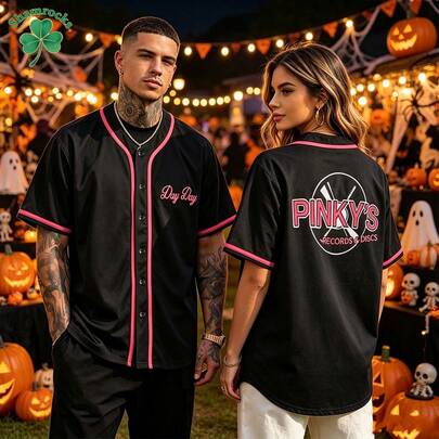 Unisex"Next Friday"Pinky's Record Movie 90's Hip Hop Baseball Jersey, Stitched Baseball Apparel,Party Holiday Gift