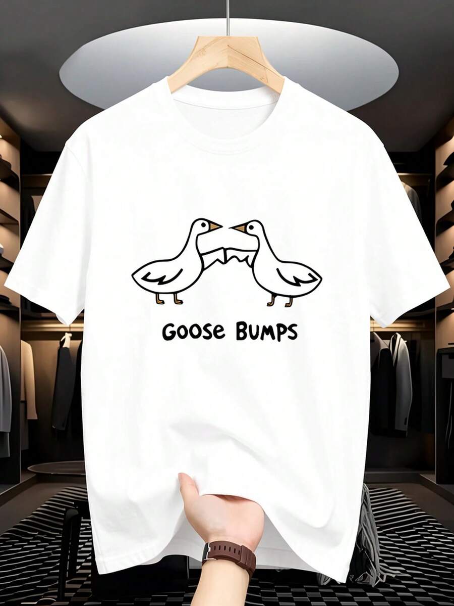 T-shirts för män - Vitt - Visa 1