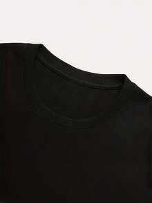 Men T-Shirts - 黑色 - 查看 6