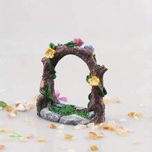 Arch Bridge Sliding Window Micro Landscape Resin Decor Fish Tank Decoration Home Decor Mini Ornament, Christmas, Halloween Decor And Autumn Home Decor Collectibles, Photography Props, Dollhouse Accessories, DIY Dollhouse Scenes, Dollhouse Furniture - B - View 12
