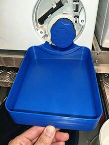Washing Machine Drain Tray - Universal Bathroom Drainage Design - Kitchen Accessory - Ideal Water Collection Tray - Portable Leak-Proof Washing Machine/Dryer Tray - Non-Slip Waterproof Drip Tray - Raised Edges Prevent Water Overflow - Multicolor - View 2