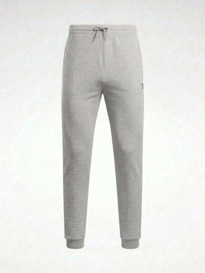 Pantalón Pants Reebok Deportivo Identity Small Logo FT para Hombre Jogger Cintura Elástica Bolsillos Ajuste Regular Entrenamiento Gym Casual
