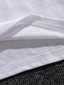 T-shirts för män - Vitt - Visa 3