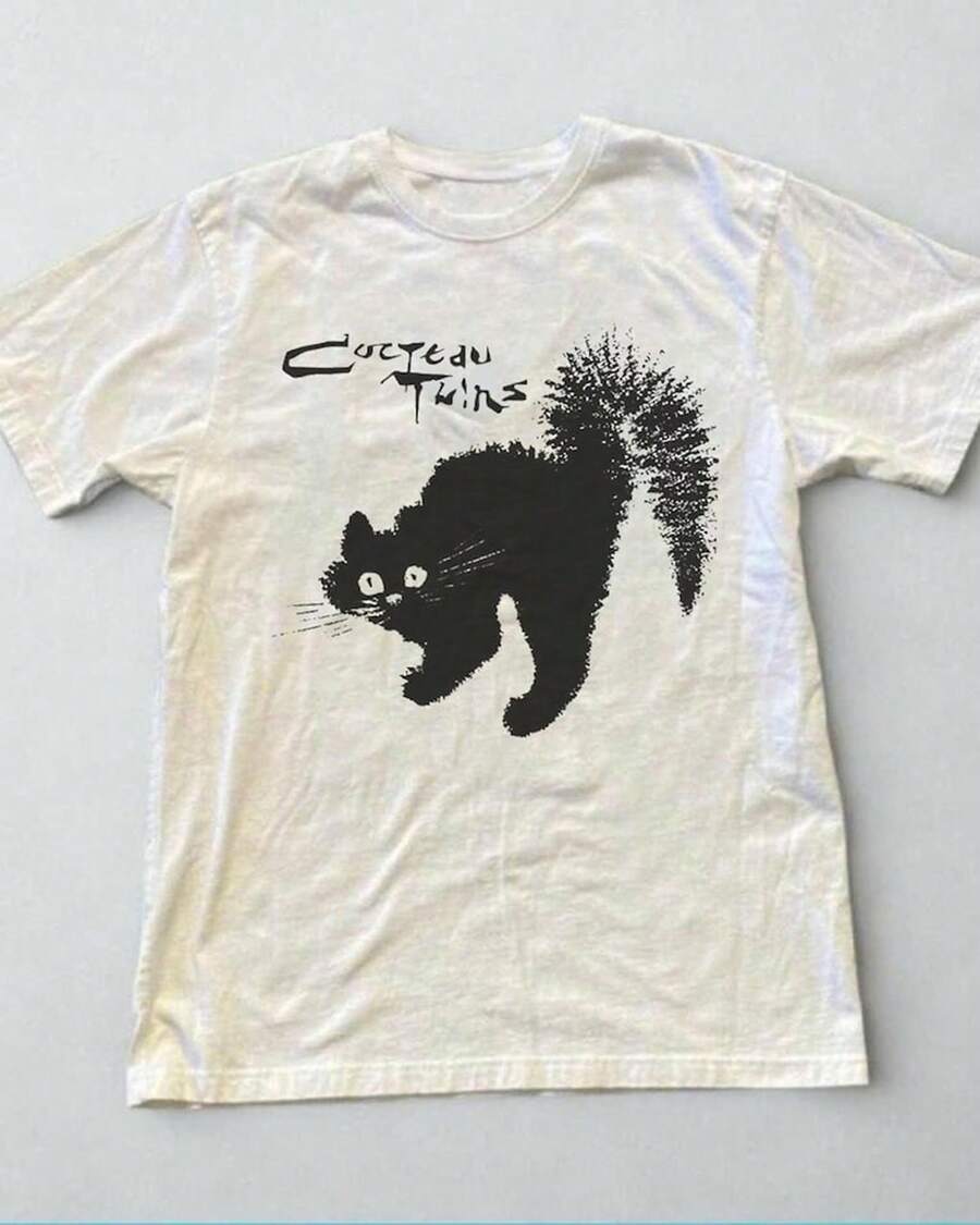 Cocteau Twins Band Men White - Black - View 1