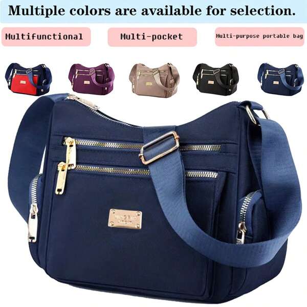 Crossbody Bag Canvas Bag Oxford Cloth Shoulder Bag Large Capacity New Style Crossbody Bag Sling Bag Waterproof Brand