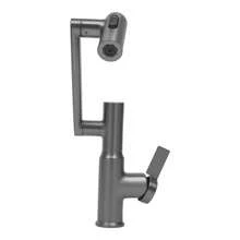 YUNRUX Swivel Faucet, Faucet With LED Temperature Display, Bathroom Faucet - Grey - View 4