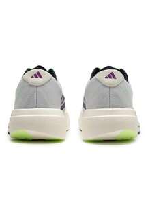 Adidas 男士 Adizero Evo SL M 緩震競賽跑鞋 日常跑步健身訓練通勤休閒運動鞋 JS4495 - 白/學院紫/魔力萊姆綠 - 查看 10