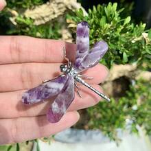 1件多材質蜻蜓裝飾品，適合居家桌面裝飾，送給家人朋友的理想禮物，適合各種節日 - 彩色 - 查看 9