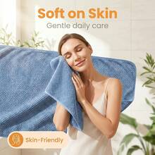 Towel & Bath Towel Sets - Gray Four-piece Set - View 6