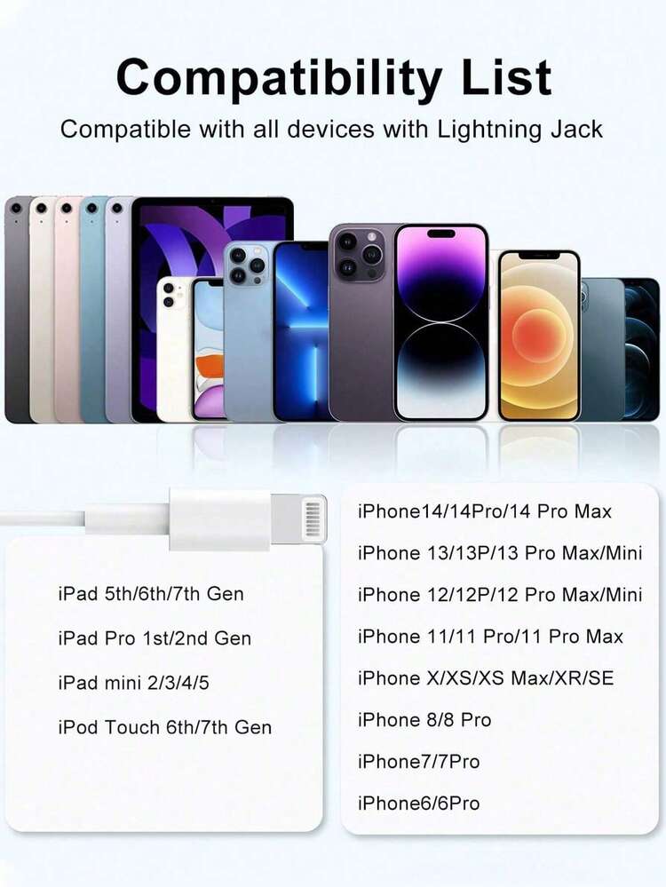 Wired Earphones With Lightning Connector, Wired EarPods With Lightning Connector, Wired Earbuds With Built-In Remote Control For Music, Calls And Volume Control, Compatible With IPhone 14/13/12/11/XR/XS/X/8/7/SE/Pro/Pro Max - White - View 8