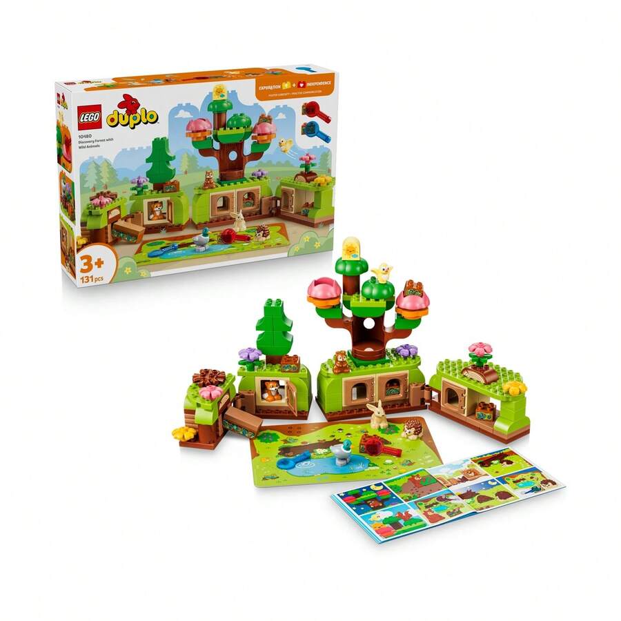 LEGO Duplo Town Discovery Forest With Wild Animals (10480) - 彩色 - 查看 1
