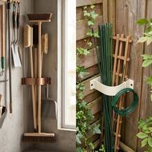 Wall-Mounted Corner Tool Storage Rack, Drill-In Pole Organizer, Suitable For Garage, Workshop, Yard - A - View 11