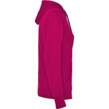 Roly Womens/Ladies Urban Hooded Polycotton Sweatshirt - Rosette/Purple - View 3