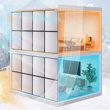 Winter Thermal Curtains, Insulated Windproof Sealed Windows, Cold-Proof Heat Insulation, Sunshade, Soundproof, Heavy-Duty Windproof Warmth, Blocks Cold Air, Keeps Cool In Summer, Suitable For RVs, Dorms, Rooms, Offices - Thermal Curtains - View 8