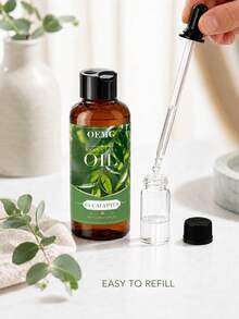 Eucalyptus Essential Oil, Long-Lasting Fresh Fragrance, Suitable For Car And Home, Humidifier, Diffuser, Candle Making, Reed Diffuser, Perfect Holiday Gift - Eucalyptus Essential Oil - View 9