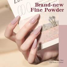 NOCIS Dip Powder Nail Kit - Set Pemula 4 Warna dengan Nude, Pink, Glitter & Putih, Plus Base Coat, Top Coat & Cairan Aktivator, Buffer Kuku, Kuas & Kikir - Sistem Celup Akrilik untuk Manikur DIY, Tanpa Aroma, Tidak Perlu Daya. - MultiWarna - View 8