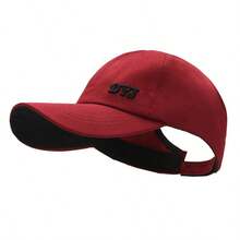 1pc Letter Casual High Ponytail Baseball Cap For Women, Summer Outdoor Travel Versatile Sun Hat UV Protection - Multicolor - View 11