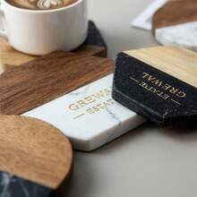 YUFZX Customized Coasters - Brown - View 2
