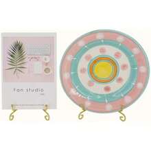 1pc (10cm/3.94in) Gold Iron Plate Display Stand, Suitable For Plates, Photos, Etc., Photo Display Stand, Card Display, Decorative Plate, Artwork - A - View 13