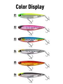 KINGDOM Basstaor 009 Fishing Lure Floating Pencil 110mm 22.8g Floating ABS Hard Bait Bait Z-Dog Walk Built In Noise Rattle Bead Impact Resistant Long Casting Topwater For Seabass Snakehead Peacock Bass - Multicolor - View 10