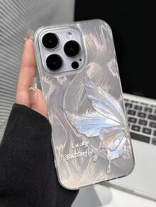 新款大孔羽毛網格 IMD 漸層 PC+TPU 混合塗層防摔手機殼，適用於 Apple 16 / 16 Pro / 16 Pro Max / 15 Pro Max / 14 Pro / 13 Pro Max / 12 Pro / 11 / 15 Plus，女孩用柔軟 TPU 保護殼，小眾高端溫柔風，亦適用於 Galaxy A04 / A32 / A52 / A72 / A33 / A23 / A34 / A35 / S23 / S24 / A25 / S21 / S20，塗層防摔手機殼兼容 Apple 與 - 彩色 - 查看 2