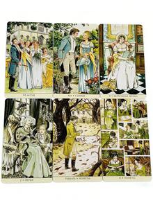 1 BoxJane Austen Tarot 78 Cards, Russian Literature Divination Deck ,Suitable For Tarot Enthusiasts And Literature Lovers. - Multicolor - View 9