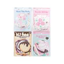 Writable Base Material Paper, Rose Coffee House Sweet Vintage Style Scrapbook Base DIY Gift Message Paper, - Multicolor - View 11